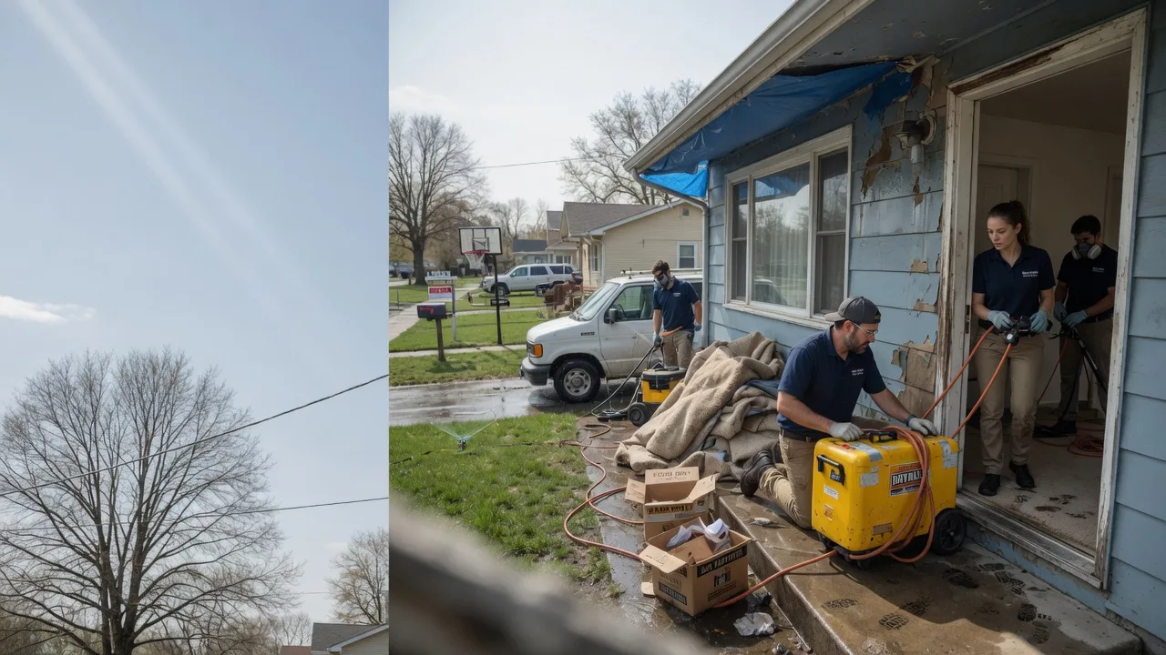 Basement Flood Cleanup in Funk, NE near me
